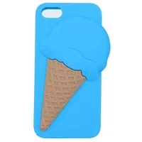 Mocco 3D Silikone Back Case For Mobile Phone Ice cream Samsung A310 Galaxy A3 2016 Blue