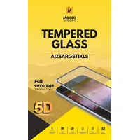 Mocco Full Glue 5D Signature Edition Tempered Glass Coverage with Frame Samsung Galaxy A72 / A80 Black