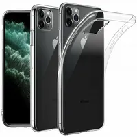 Mocco Ultra Back Case 1 mm Silicone for Apple iPhone 14 Pro Transparent
