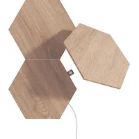 Nanoleaf Elements Wood Look Hexagons 3Tk