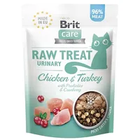 No name Brit Care Raw Treat Urinary chicken with turkey - cat treats 40G
