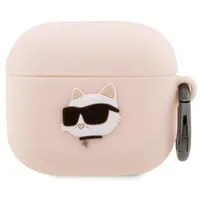 Original case Karl Lagerfeld Kla3Runchp for Apple Airpods 3 3D Sil Nft Choupette / pink