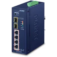 Planet Ip30 6-Port Gigabit Switch with 4-Port 802.3At Poe