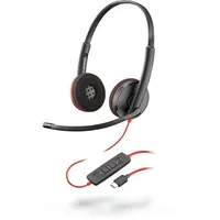 Poly Plx Blackwire C3225 Usb A re 3225, Headset, Head-Band, 