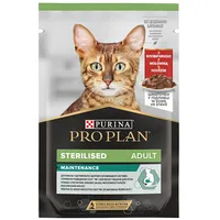 Purina Nestle Pro Plan Sterilised Beef and Chicken Multipack - wet cat food 10X85 g
