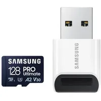 Samsung Memory card  microSDXC Pro Ultimate 128Gb 200 Mb/S Uhs-I/U3 Mb-My128Sb/Ww
