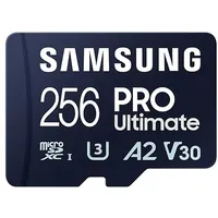 Samsung Pro Ultimate 256Gb microSD Memory Card with Usb Reader
