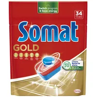 Somat Dishwasher tablets  And quotGold quot 34 pcs
