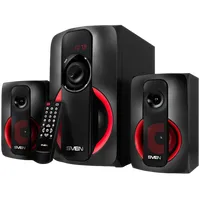 Speakers Sven Ms-304, black 40W, Fm, Usb/Sd, Display, Rc, Bluetooth