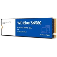 Ssd Western Digital Blue Sn580 250Gb M.2 Pcie Gen4 Nvme Tlc Write speed 2000 Mbytes/Sec Read 4000 2.38Mm Tbw 150 Tb Mtbf 1500000 hours Wds250G3B0E