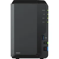 Synology Ds223 Nas System 2-Bay 8 Tb inkl. 2X 4  Hdd Hat3300-4T
