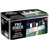 Tactic Texas Hold And 39Em poker set in metal box 03095
