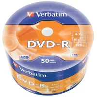 Verbatim Dvd-R Azo 4.7Gb 16X Matt  Silver Surface