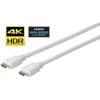 Vivolink Pro Hdmi Cable White 5M Ultra  Flexible .