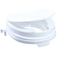 A-Lan Relaxon basic toilet seat with flap
