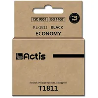 Actis black ink cartridge for Epson Replaces T1811
