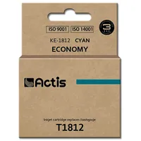 Actis Ke-1812 ink cartridge Compatible Cyan 1 pcs
