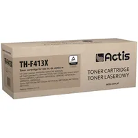 Actis Th-F413X toner replacement Hp 410X Cf413X Compatible page yield 5000 pages Printing colours Magenta. 5 years warranty.
