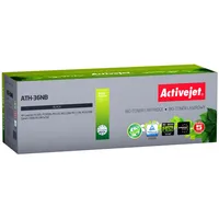 Activejet Bio  Ath-36Nb toner for Hp, Canon printers, Replacement Hp 36A Cb436A, Crg-713 Supreme 2000 pages black.

