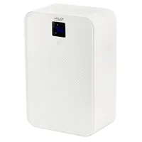Adler Ad 7860 Thermo-Electric Dehumidifier Power 150W, Suitable for rooms up to 30 m³, Water tank capacity 1 L, White