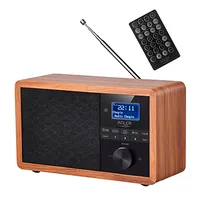 Adler Radio Dab Bluetooth Ad 1184	 Black/Brown Alarm function