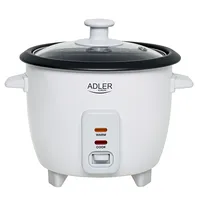 Adler Rice Cooker  Ad 6418 300 W 0.6 L Number of programs 2 White