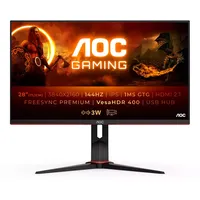 Aoc Gaming U28G2Xu2 Bk Monitor