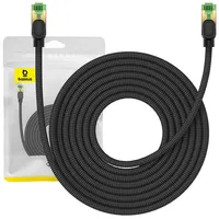 Baseus Braided network cable cat.8  Ethernet Rj45, 40Gbps, 8M Black
