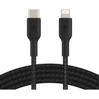 Belkin Boost Charge Lightning - Usb-C cable braided, 1M, black Caa004Bt1Mbk
