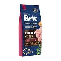 Brit Premium by Nature Junior L Puppy Chicken 15 kg
