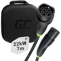 Cama Meble Green Cell Evkabgc02 electric vehicle charging cable Black Type 2 3 7 m
