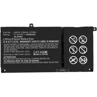 Coreparts Laptop Battery for Dell 38.81Wh Li-Polymer 11.25V 