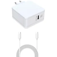 Coreparts Usb-C Power Adapter White 90W 20V4.5A output 5V 