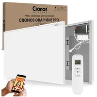 Cronos Grafen Pro Cgp-900Twp 900W Infrared Heater With Remote Control