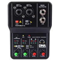 Dna Professional Mix 2 - 2-Channel Hi-Z interface analog mixer
