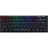 Ducky One 2 Mini Gaming Keyboard, Mx-Speed Silver, Rgb-Led - black, Ch-Layout