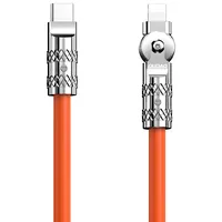 Dudao Usb-C to Lightning rotating cable  L24Cl 120W 1M Orange
