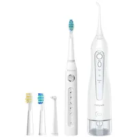 Fairywill Sonic toothbrush with tip set and water fosser  Fw-507Fw-5020E White

