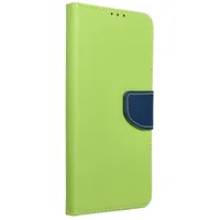 Fancy Book case for Samsung A33 5G lime / navy