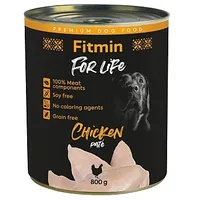 Fitmin for Life Chicken Pate - Wet dog food 800 g
