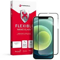 Forcell Flexible Nano Glass 5D for iPhone 12/12 Pro black