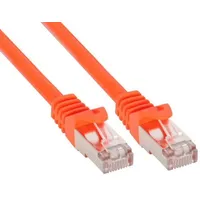 Fujtech Inline Cat5E Sf / Utp network cable, 0.5 m, orange 72550O
