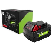 Green Cell Battery for Milwaukee M18 18V 5Ah replacement B5 4932430483

