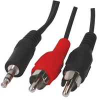 Intos Inline 2 x Rca male - 3.5 mm cable, 5 m Mm-142
