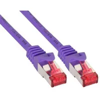 Intos Inline Cat6 S/Ftp network cable, 0.5 m, purple 93535
