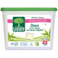 L And 039Arbre Vert Washing capsules with plant. soap 22 units
