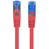 Lanberg Patchcord Cat.6A S/Ftp Lszh Cca 0.5M Red Fluke Passed