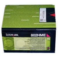 Lexmark 80C2Hme toner cartridge 1 pcs Original Magenta
