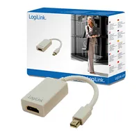 Logilink Adapter Mini Displayport to Hdmi with Audio Grey 0.1 m