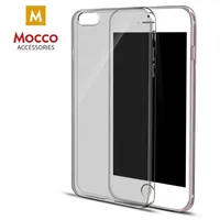 Mocco Ultra Back Case 0.3 mm Silicone for Microsoft Lumia 550 Transparent - Black